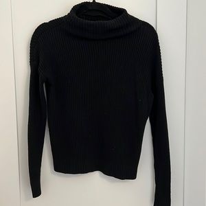 BP Mock Neck Sweater in Black